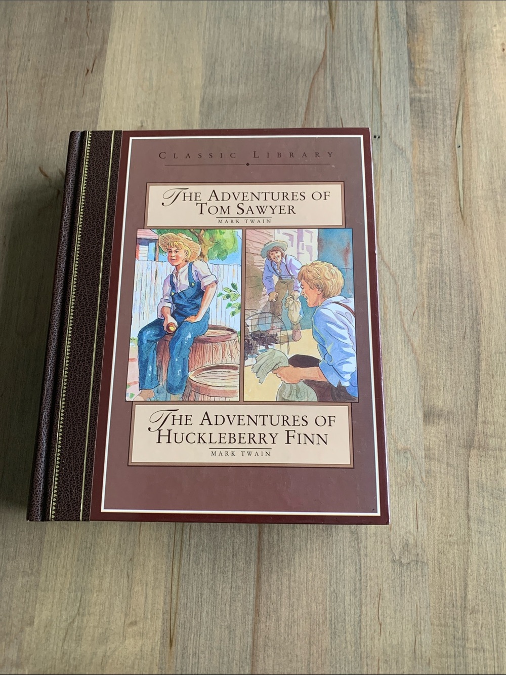 Classic Library Edition of Tom Sawyer and Huckleberry Finn